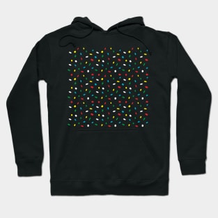 Sweet glazed over black background Hoodie